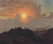 Frederic E.Church Cloudy Skies china oil painting artist